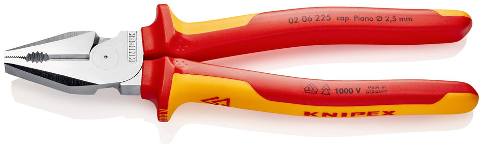 Knipex Alicate universal de fuerza con mangos bicomponentes aislados