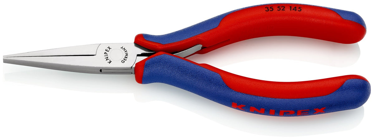 Knipex Alicate de montaje para electrónica, bocas planas