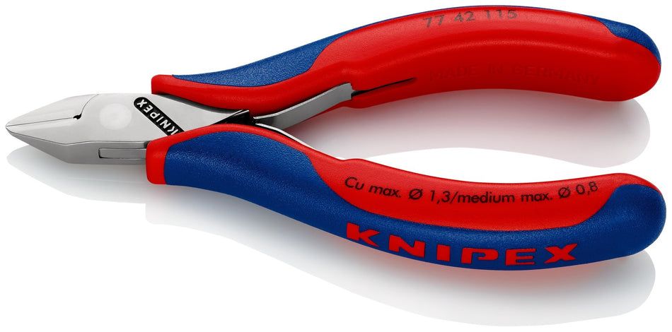 Knipex Alicate de corte diagonal para electrónica (cabeza en punta)