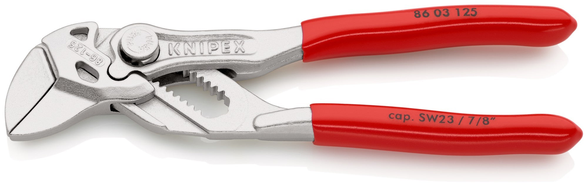 Knipex Tenaza llave-  con mangos recubiertos de plástico