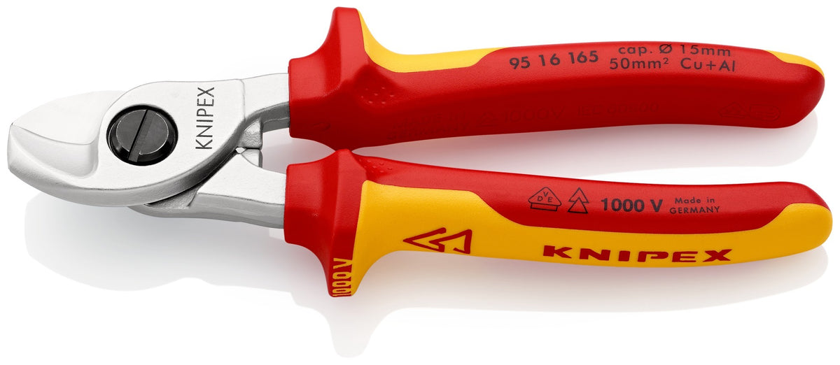 Knipex Alicate cortacables con mangos bicomponentes aislados