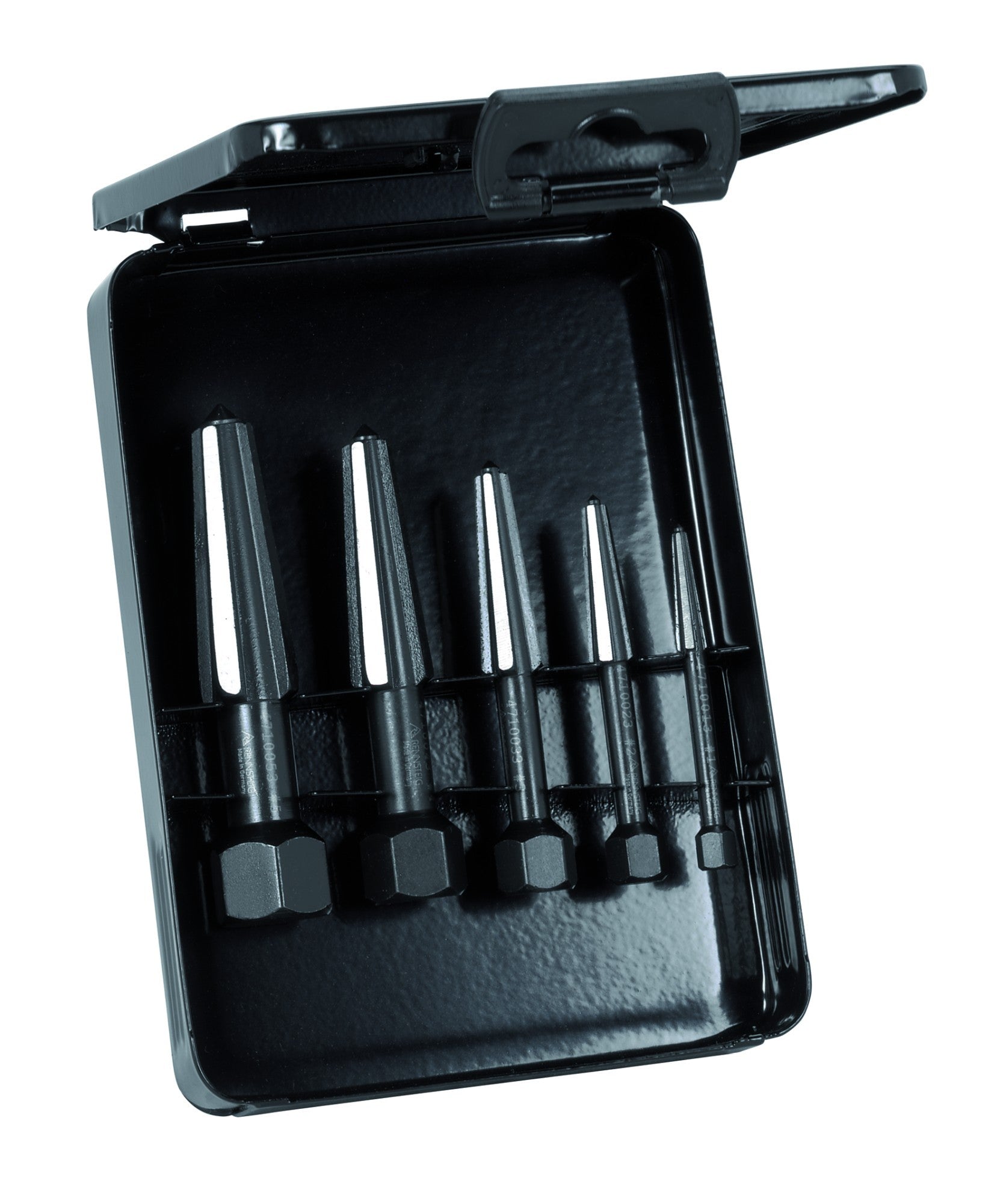 Rennsteig Juego de extractores de tornillos doble filo