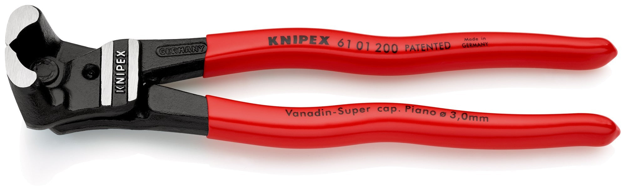 Knipex Alicate de corte frontal con efecto palanca