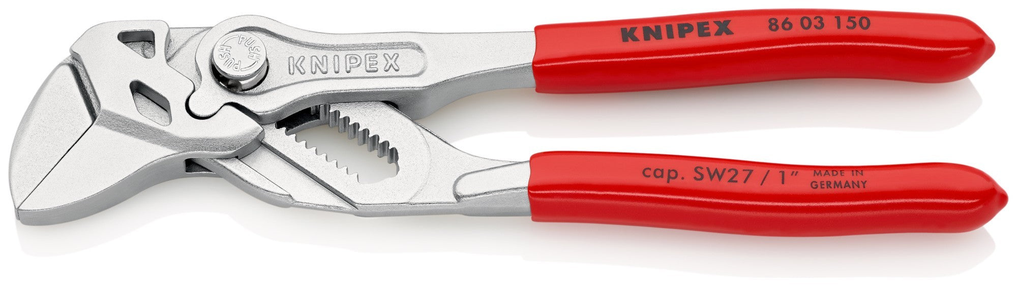 Knipex Tenaza llave-  con mangos recubiertos de plástico