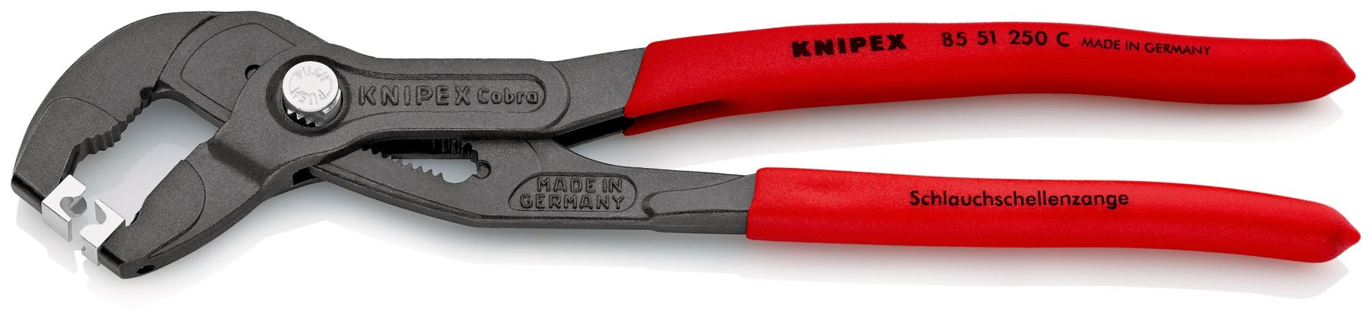 Knipex Tenaza para abrazaderas Click