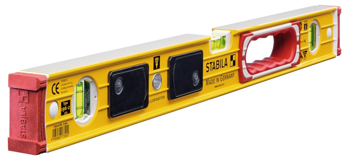 Stabila Nivel de burbuja Serie 196-2 LED