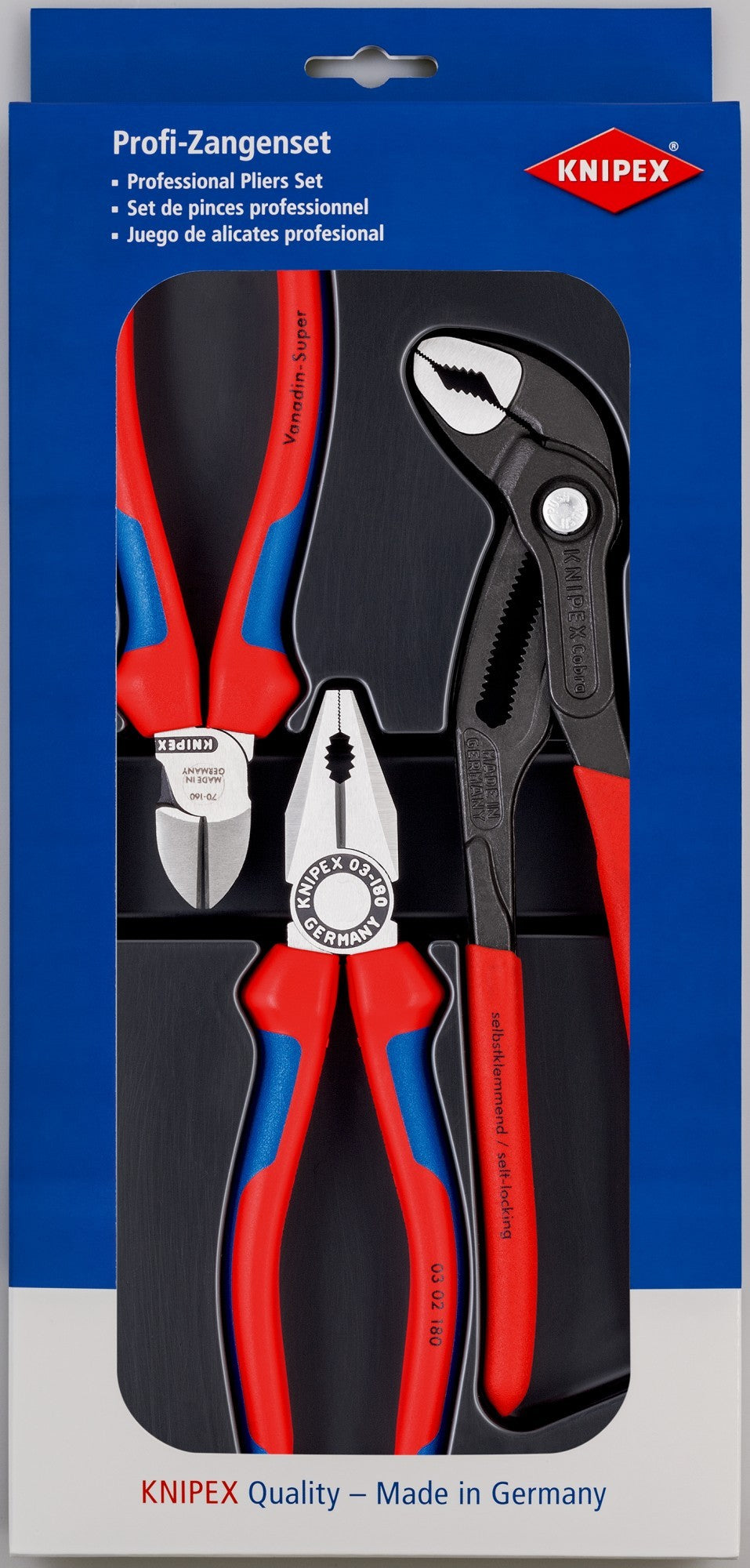 Knipex Juego de alicates BESTSELLER