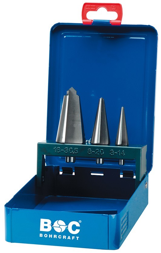 Bohrcraft Juego brocas cónicas  HSS-Co 5
