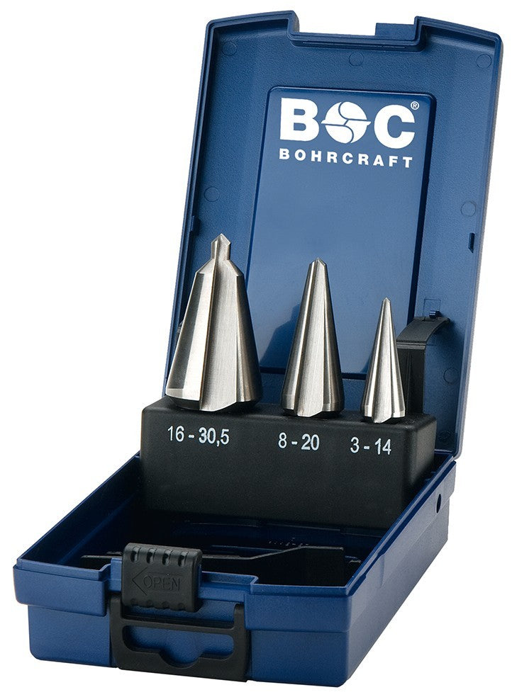 Bohrcraft Juego brocas cónicas  HSS-Co 5