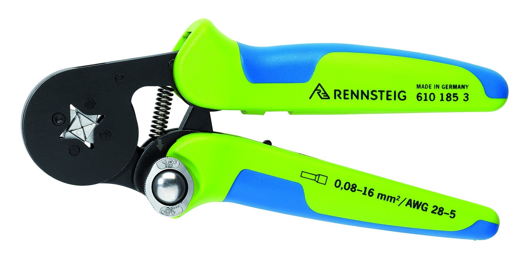 Rennsteig Crimpadora autoajustable para punteras huecas PEW8.185