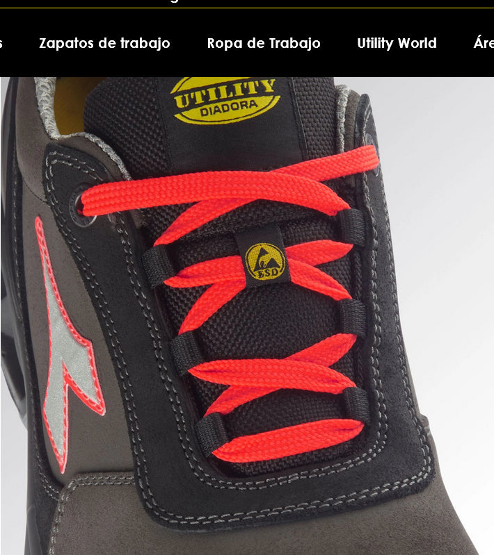 Zapato Diadora SHARK STAB IMP LEAT LOW S3 SRC ESD