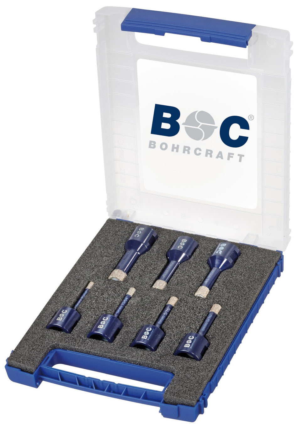 Bohrcraft Juego brocas de diamante anclaje M14