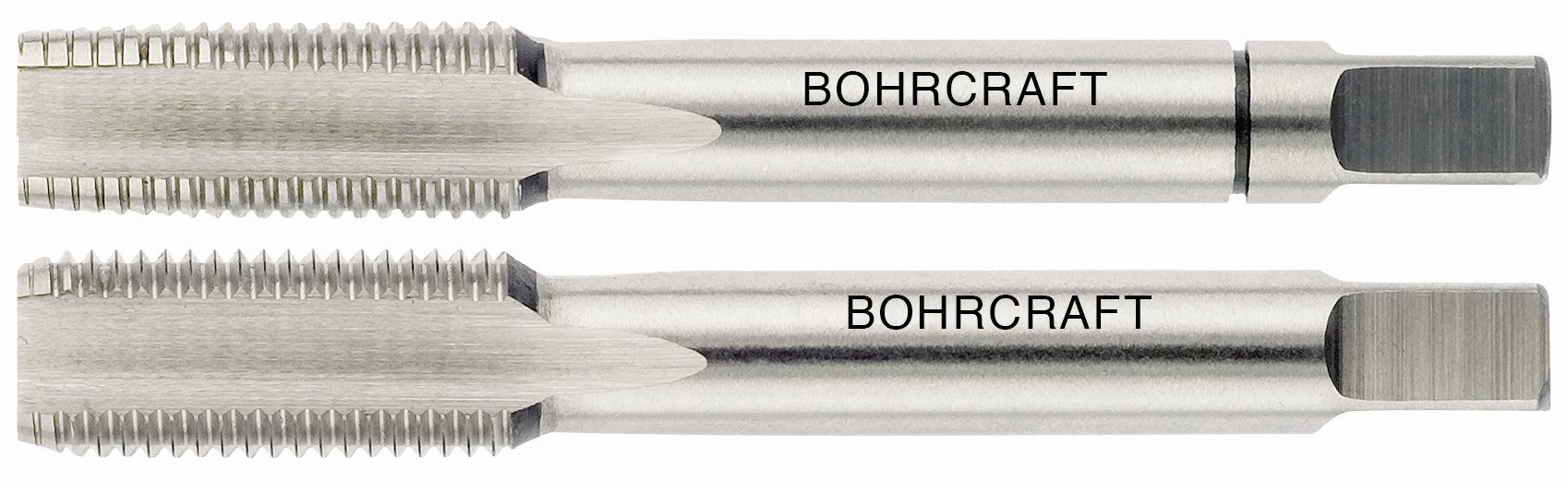 Bohrcraft Juego machos de roscar a mano MF DIN 2181 HSS-G rectificados (2 uds.)