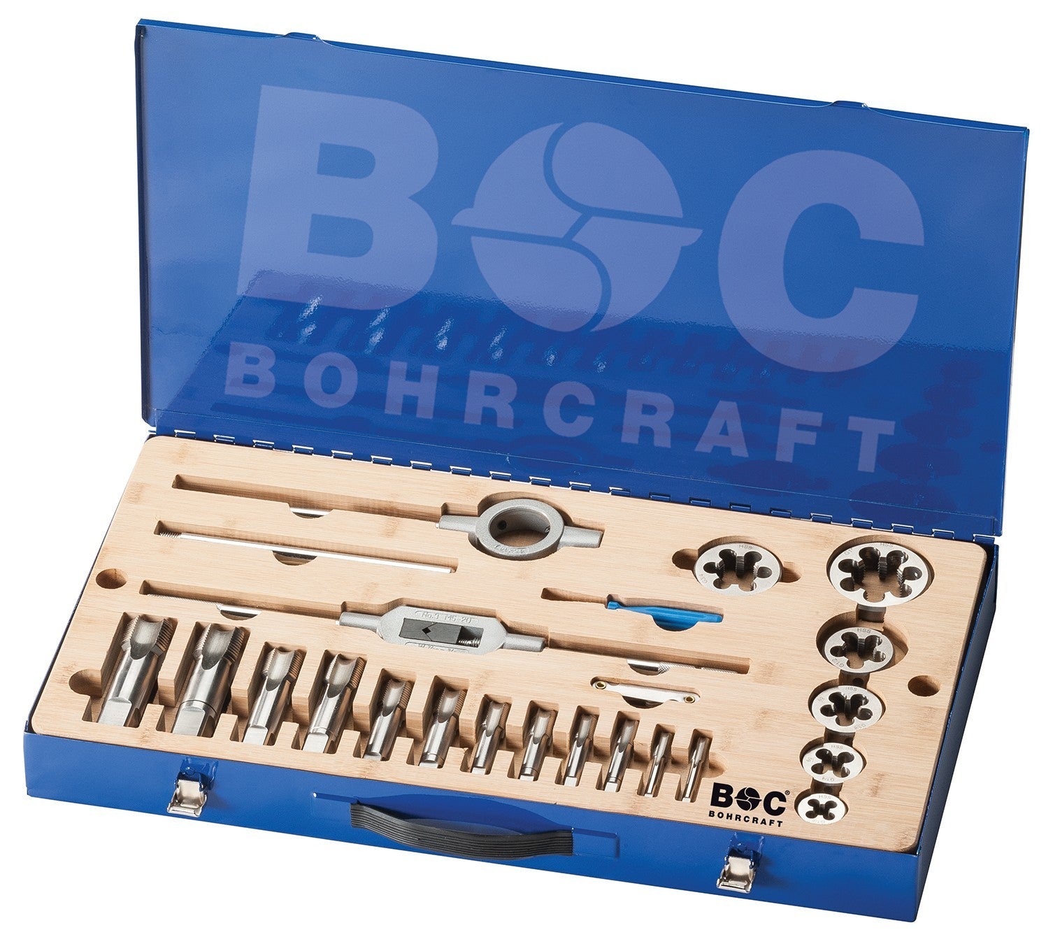 Bohrcraft Juego machos de roscar a mano GW28