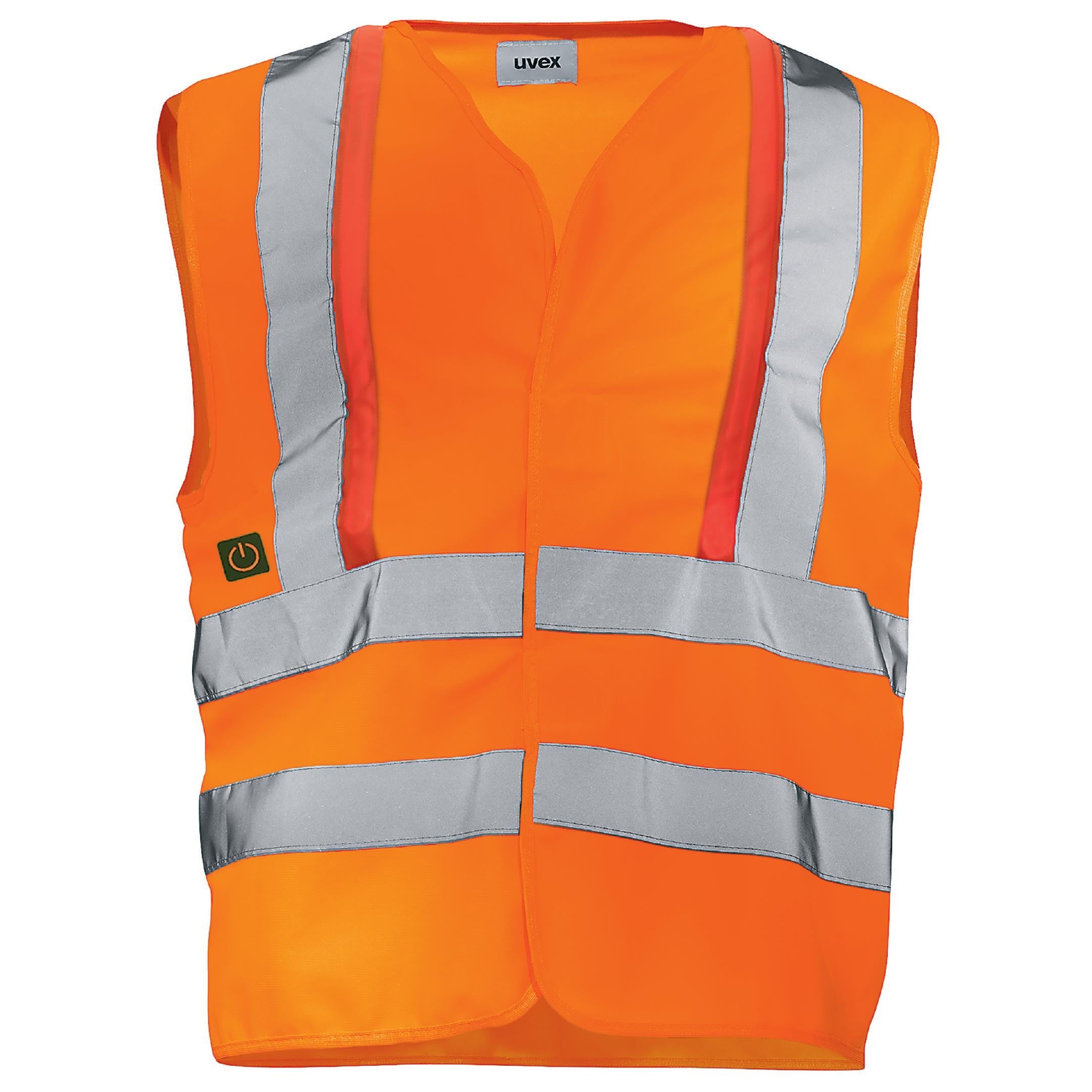 Chaleco Alta Visibilidad UVEX Active Flash Naranja TALLA XL