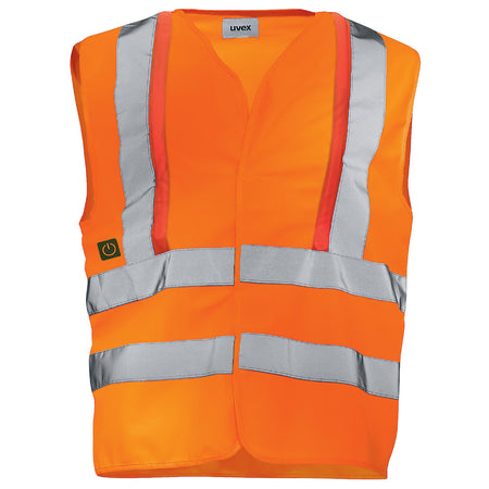 Chaleco Alta Visibilidad UVEX Active Flash Naranja TALLA XL