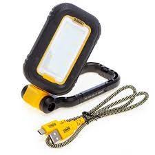 Foco linterna LED DEWALT DCL182 recargable 3,6v 1000 lúmenes