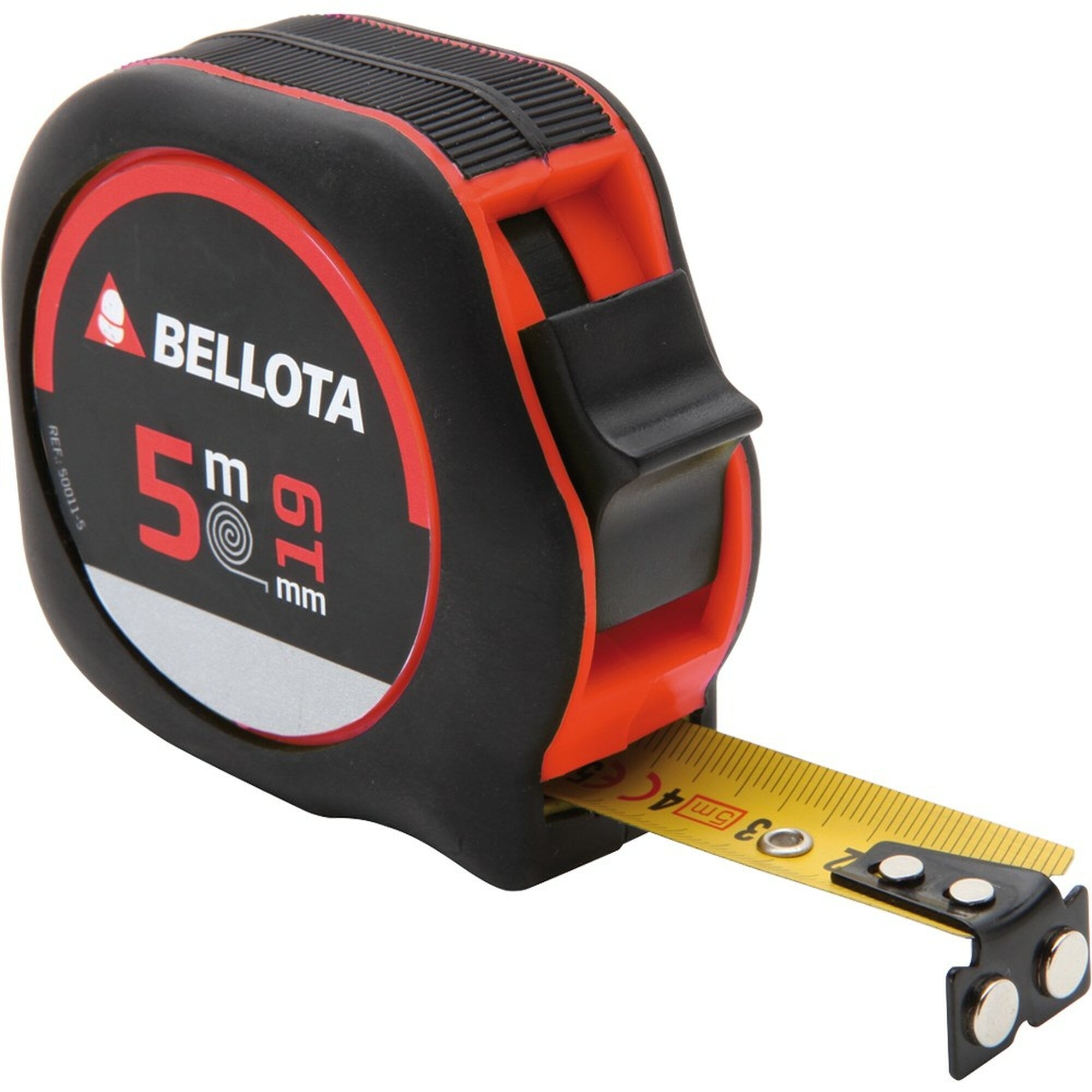 Flexómetro bimaterial con imán 5 m / 50011M5