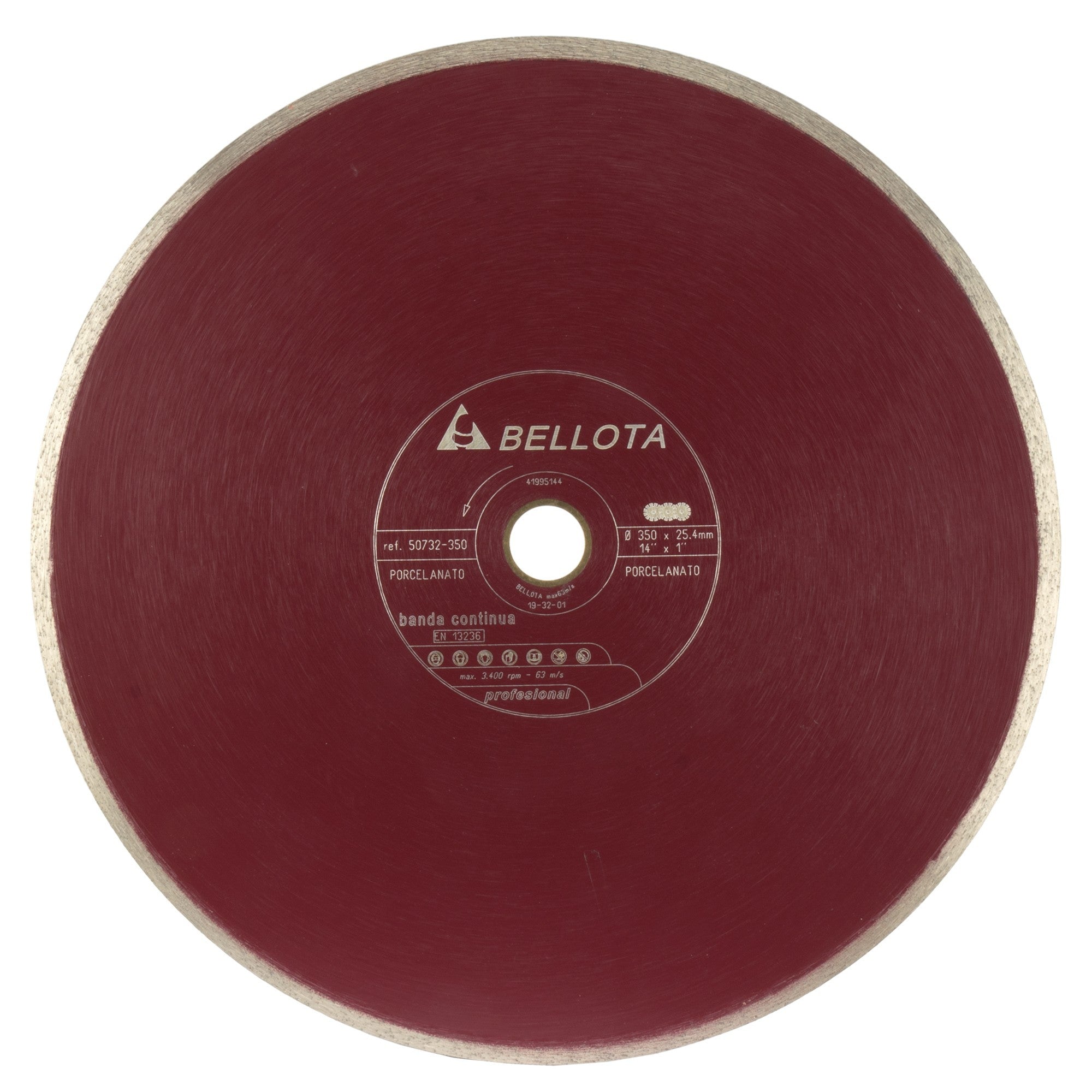 Disco diamante banda continua para porcelánico / 50732350