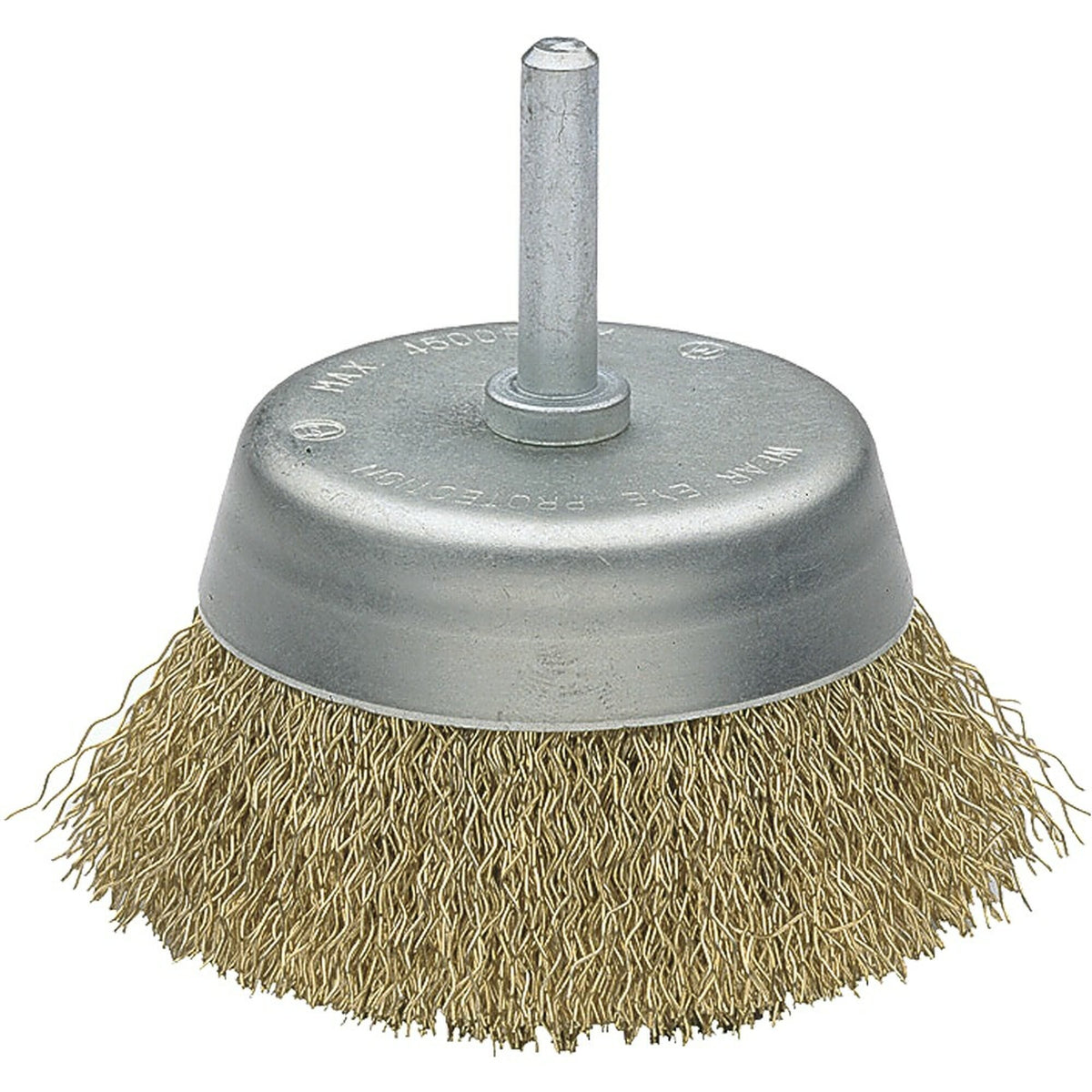 Cepillo Bricolaje Taza Acero Latonado Alambre Ondulado 50808-75