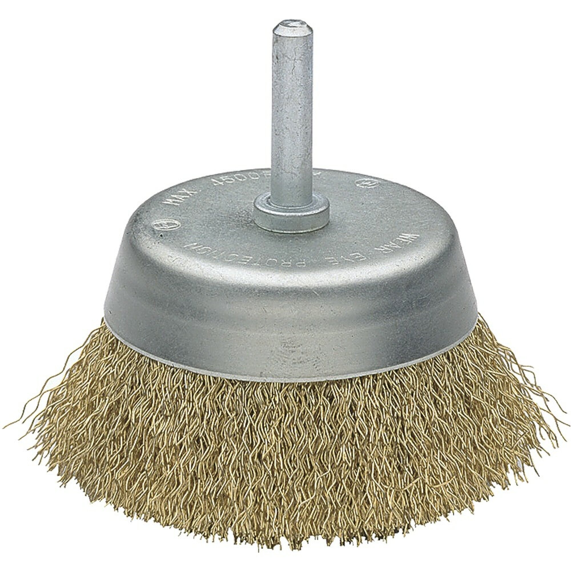 Cepillo Bricolaje Taza Acero Latonado Alambre Ondulado 50808-75