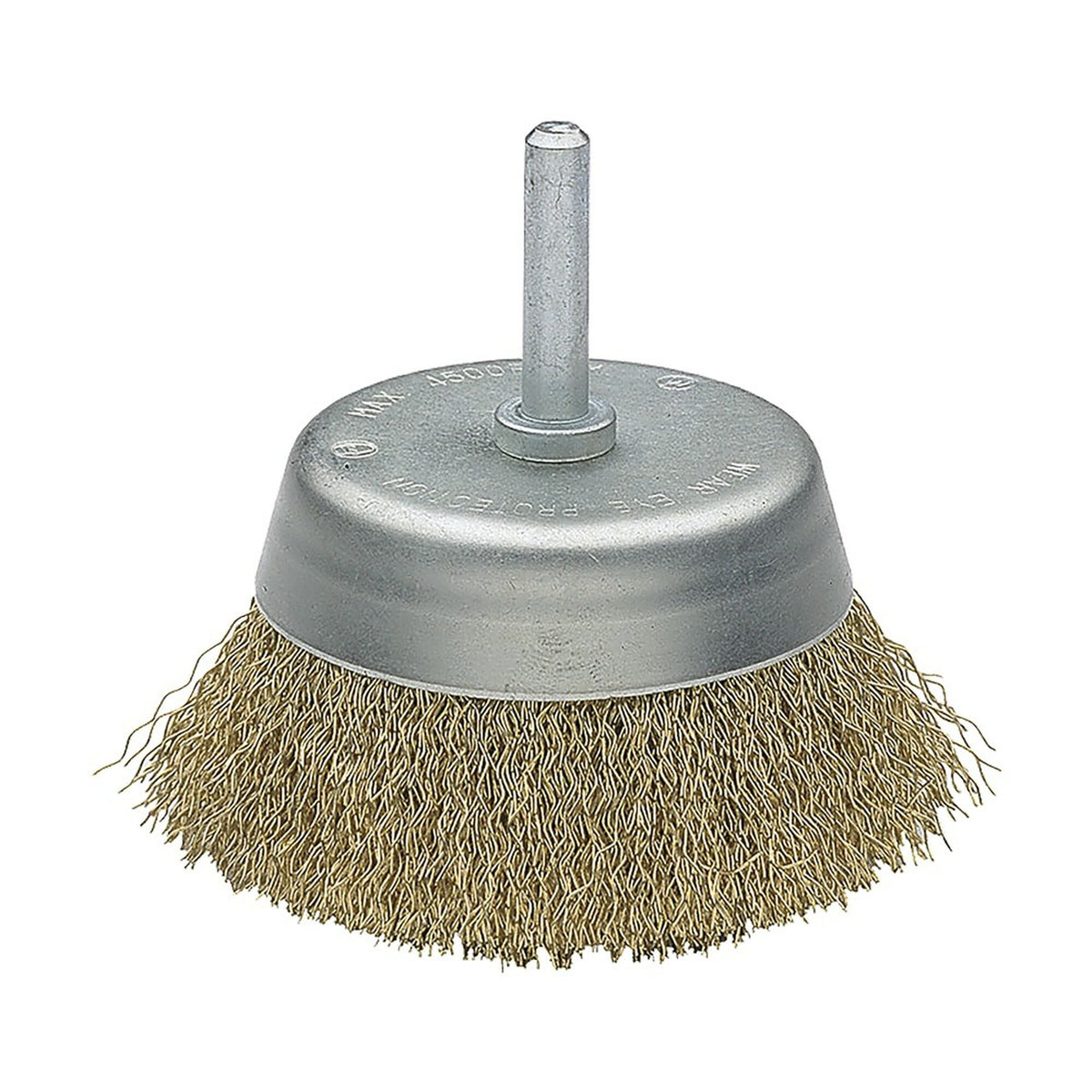 Cepillo Bricolaje Taza Acero Latonado Alambre Ondulado 50808- 50 I
