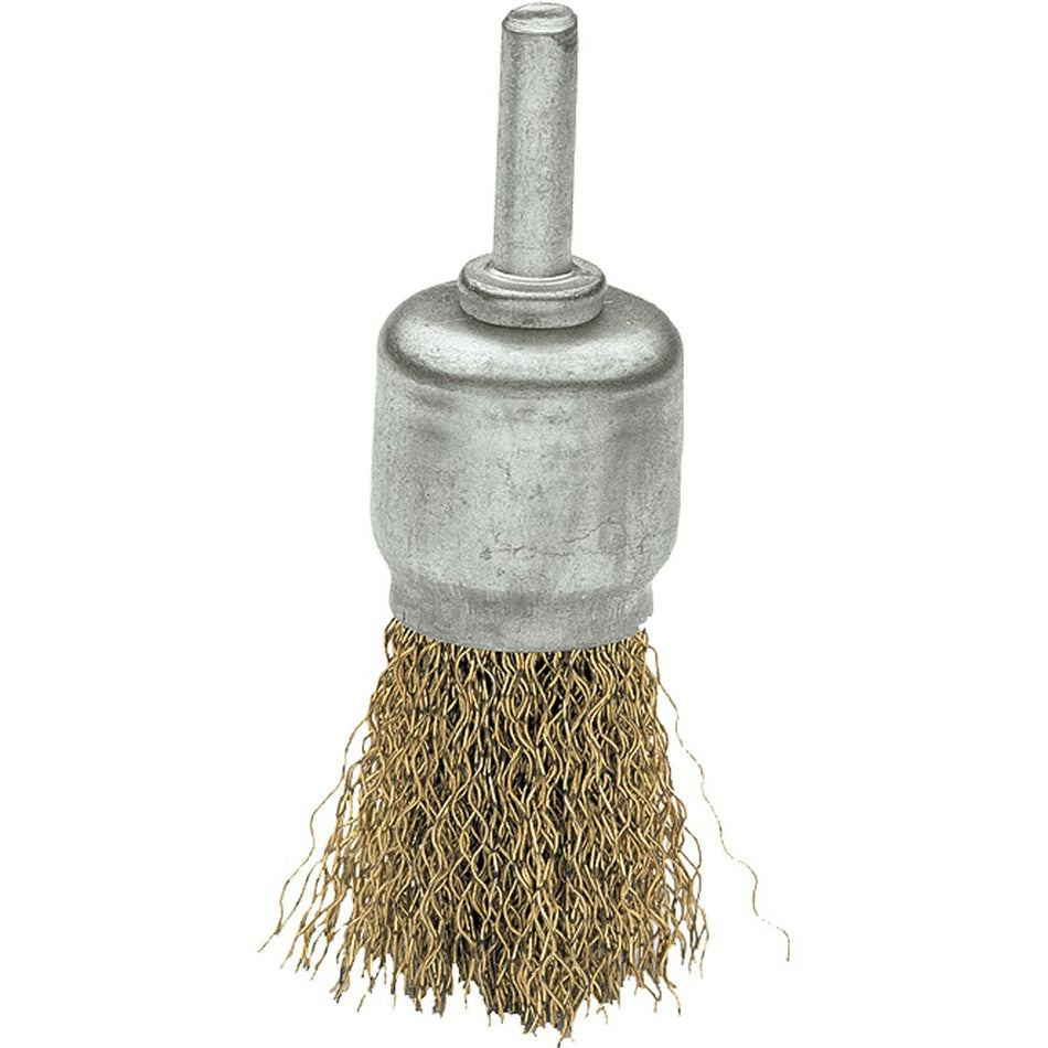 Cepillo Bricolaje Brocha Acero Latonado Alambre Ondulado 50809-25