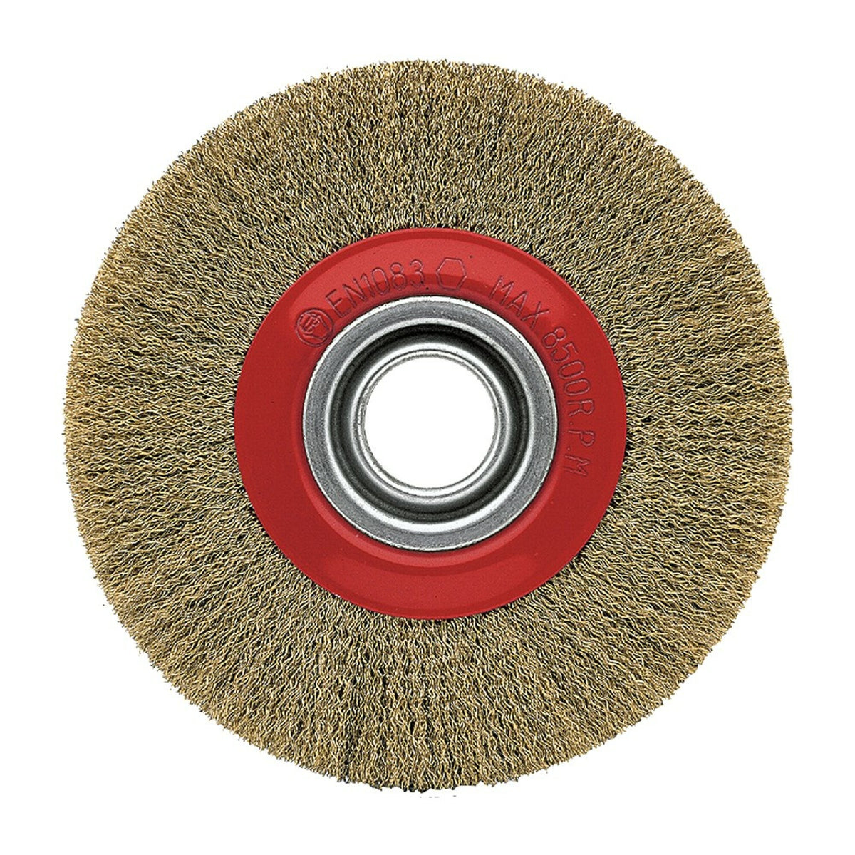 Cepillo Industrial Circular Acero Inoxidable Alambre Ondulado  50810-15025I