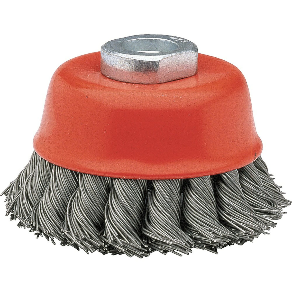 Cepillo Industrial Taza Acero Templado Alambre Trenzado 50814-65