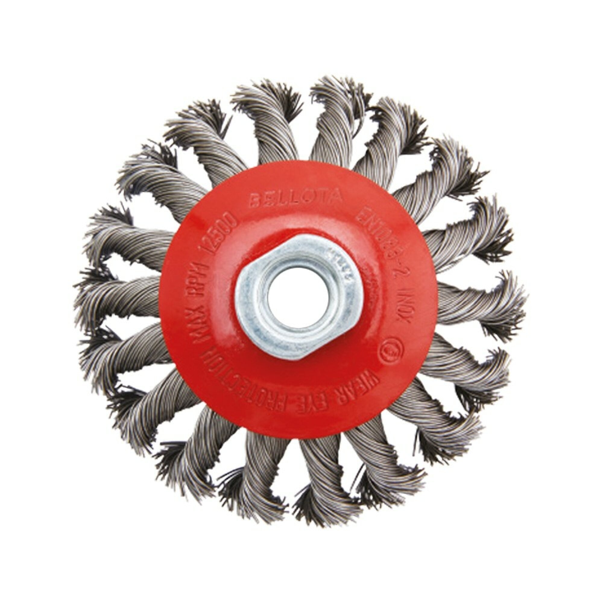 Cepillo Industrial Cónico Acero Latonado Alambre Ondulado  50817-1001 I