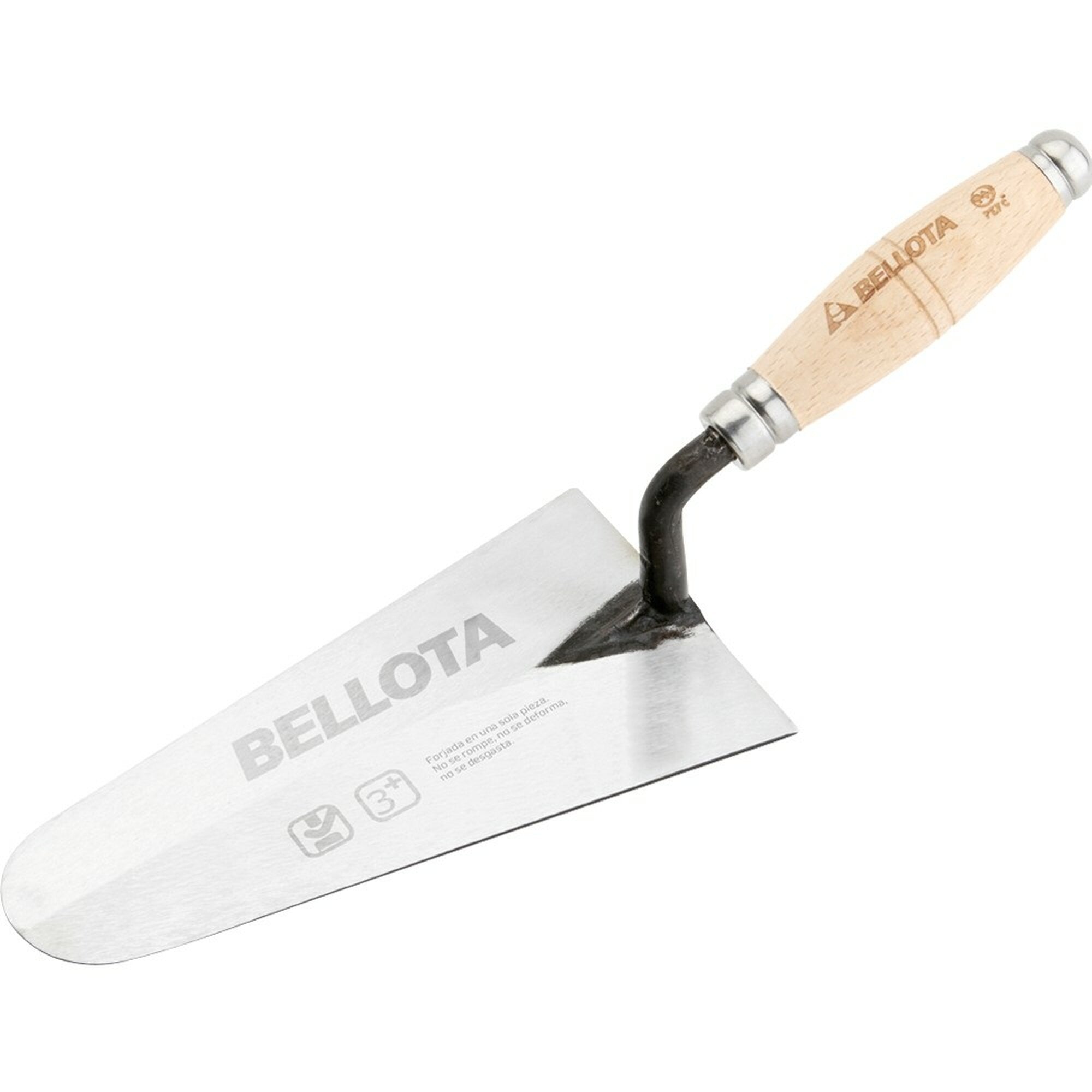 Paleta portuguesa con mango madera de haya PEFC 230 mm / 5851C