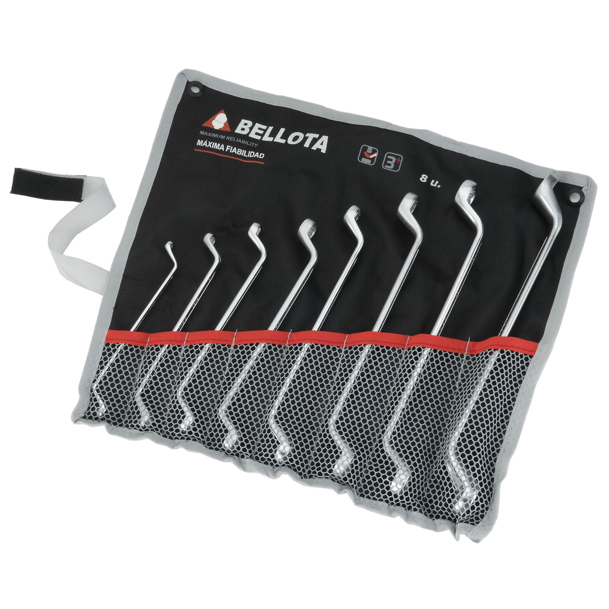 Juego 8 Llaves Estrella Acodada 6492 Bolsa 6492-8 BS
