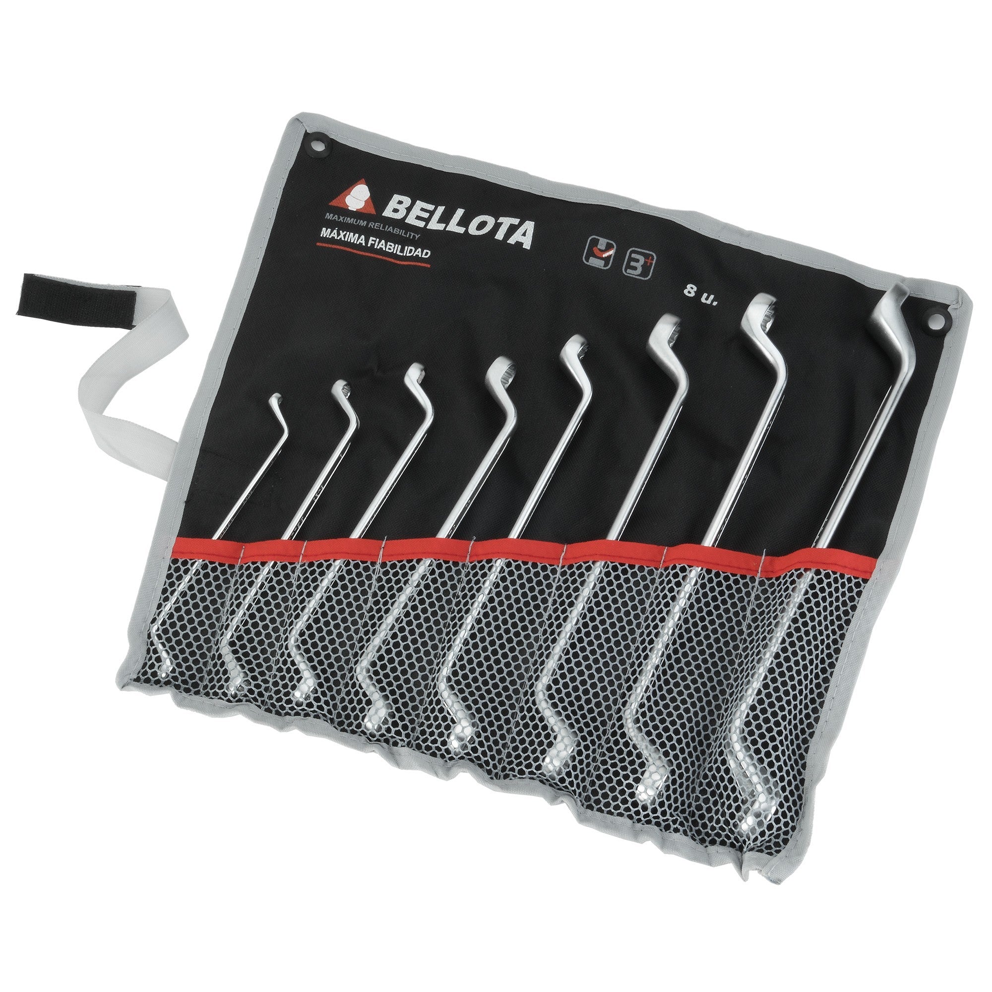 Juego 8 Llaves Estrella Acodada 6492 Bolsa 6492-8 BS