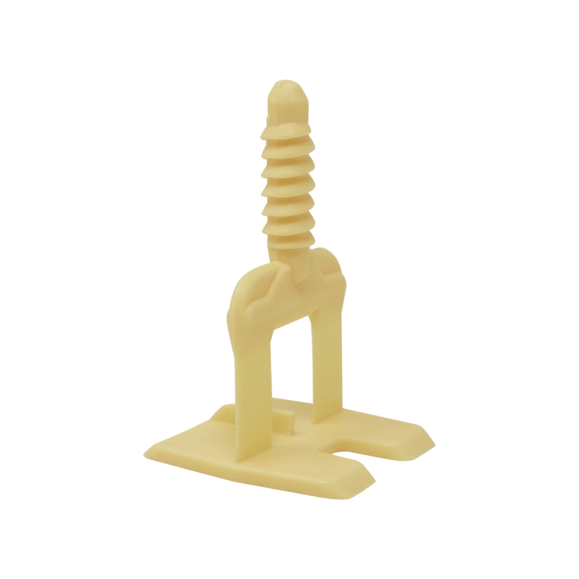 Calzo de nivelación cerámica en T para sistema Push&Level de 1 mm - Bolsa 200 unidades / LSS010T
