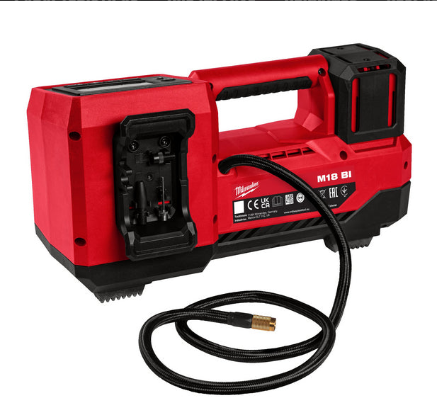 Inflador Milwaukee M18 BI-0 sin baterías ni cargador