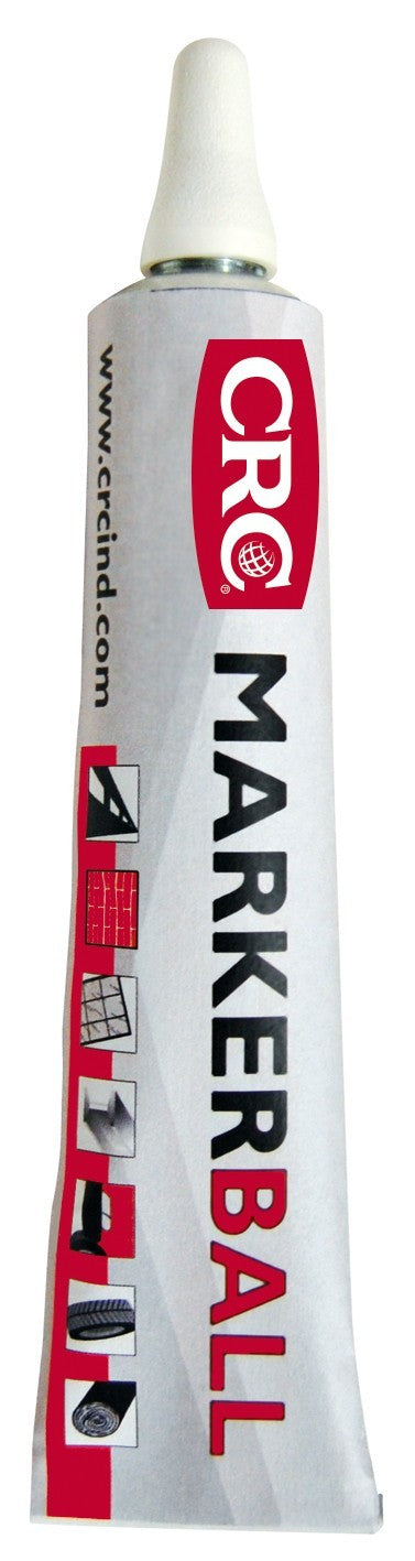 MARKER BALL - Marcador de pintura permanente con bola de acero. - MARKER BALL BLANCO 50 ML