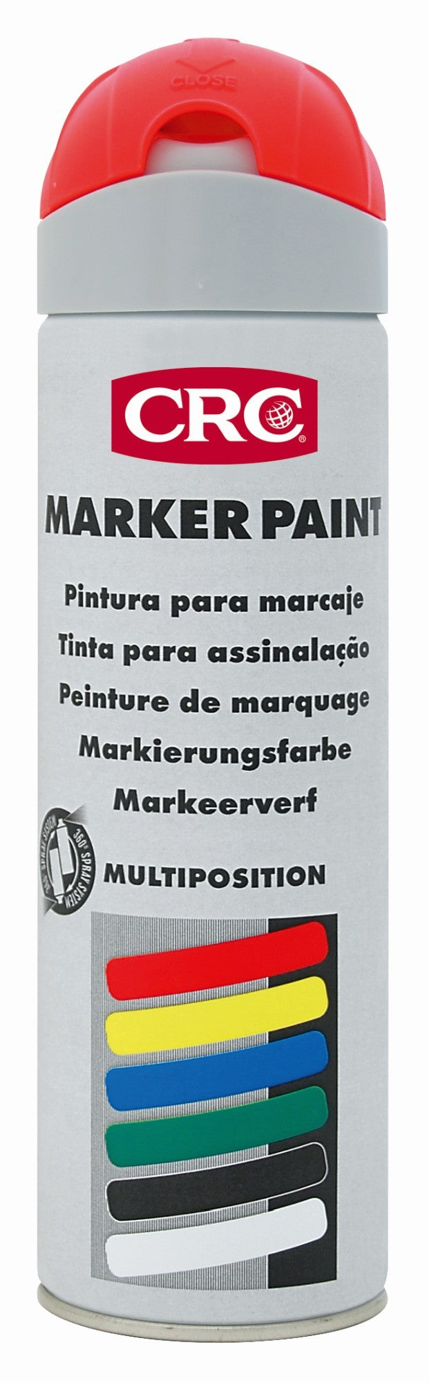 MARKERPAINT -  Pintura de marcaje para obras - MARKERPAINT ROJO FLUO 500 ML