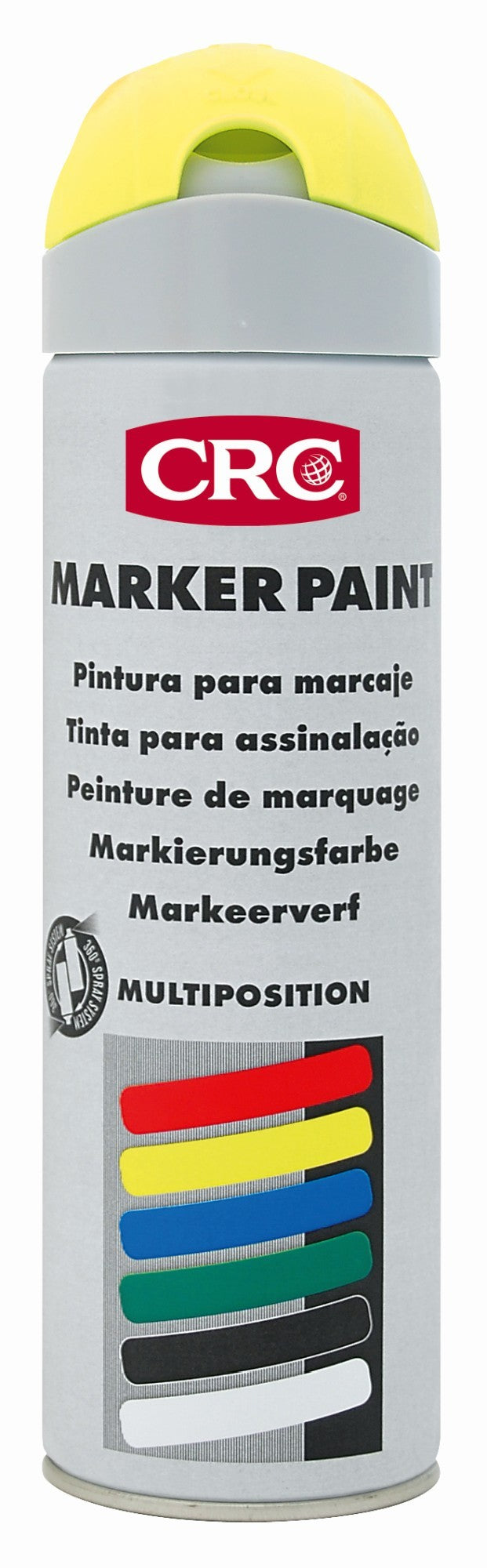 MARKERPAINT -  Pintura de marcaje para obras - MARKERPAINT AMARILLO 500 ML