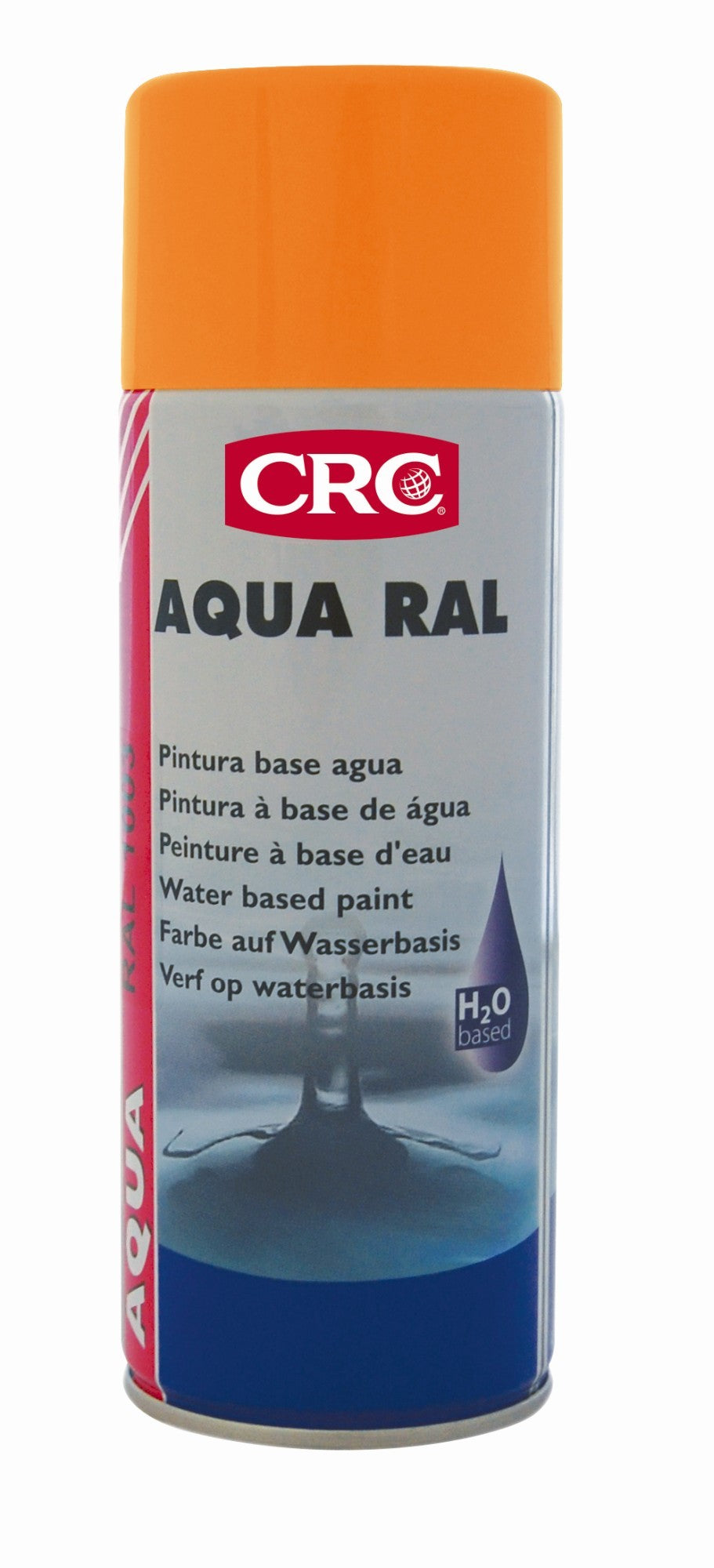 AQUA RAL - Pintura acrílica base agua, respetuosa con el medio ambiente - AQUA RAL 2000 NARANJA AMARILLO 400 ML