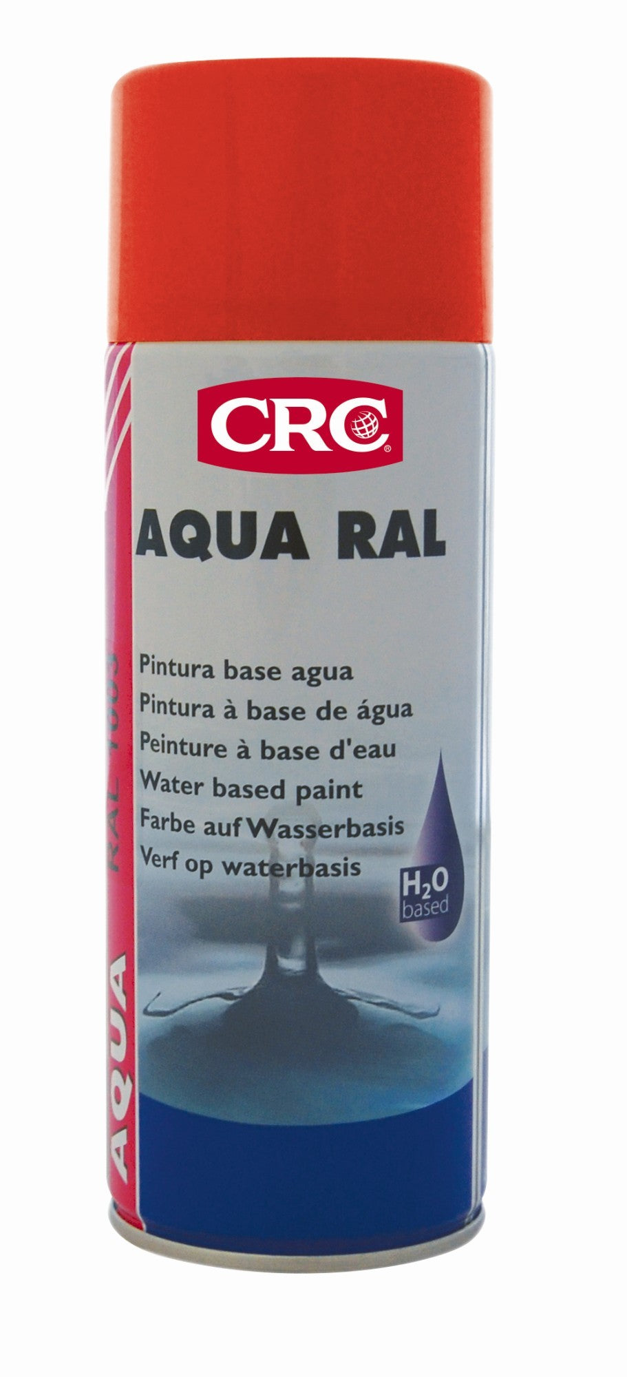 AQUA RAL - Pintura acrílica base agua, respetuosa con el medio ambiente - AQUA RAL 3000 ROJO FUEGO 400 ML