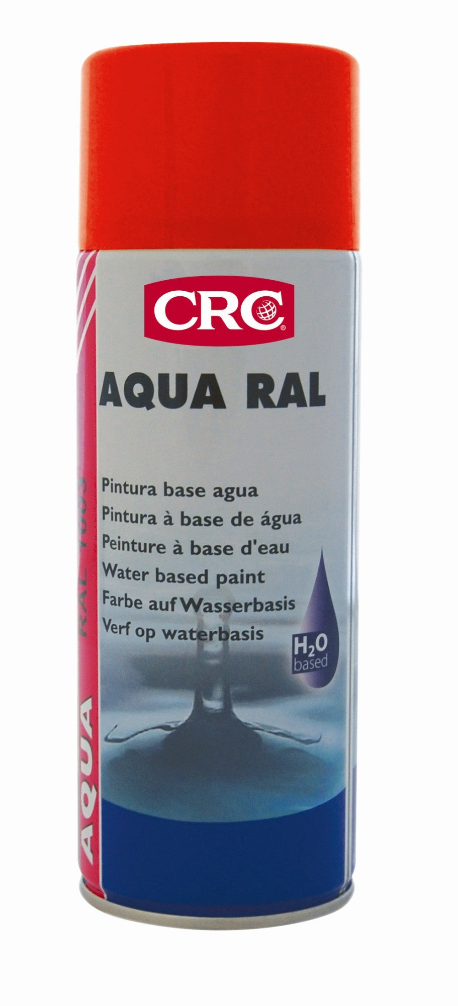 AQUA RAL - Pintura acrílica base agua, respetuosa con el medio ambiente - AQUA RAL 3020 ROJO TRAFICO 400 ML