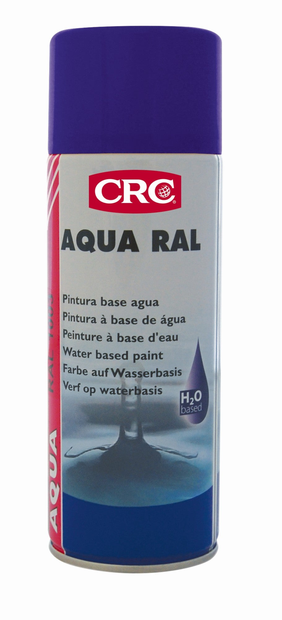 AQUA RAL - Pintura acrílica base agua, respetuosa con el medio ambiente - AQUA RAL 5002 AZUL ULTRAMAR 400 ML