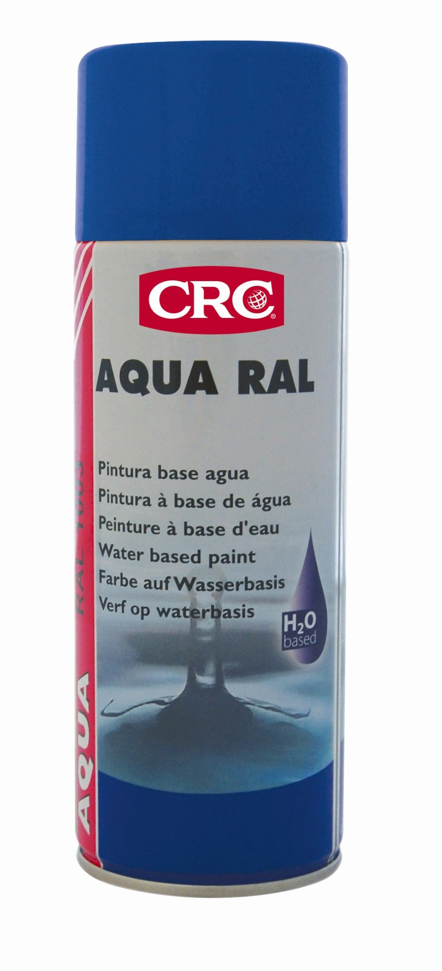 AQUA RAL - Pintura acrílica base agua, respetuosa con el medio ambiente - AQUA RAL 5010 AZUL GENCIANA 400 ML