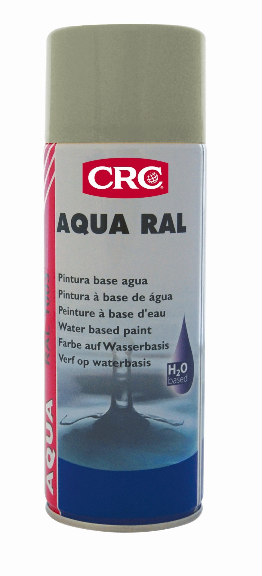 AQUA RAL - Pintura acrílica base agua, respetuosa con el medio ambiente - AQUA RAL 7016 GRIS ANTRACITA 400 ML