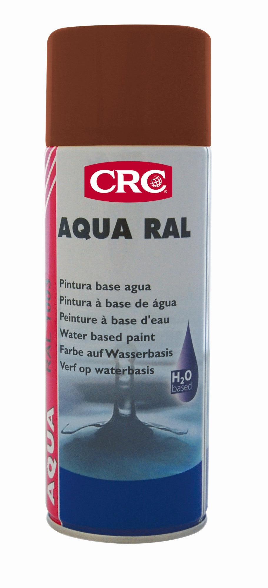 AQUA RAL - Pintura acrílica base agua, respetuosa con el medio ambiente - AQUA RAL 8011 MARRON AVELLANA 400 ML