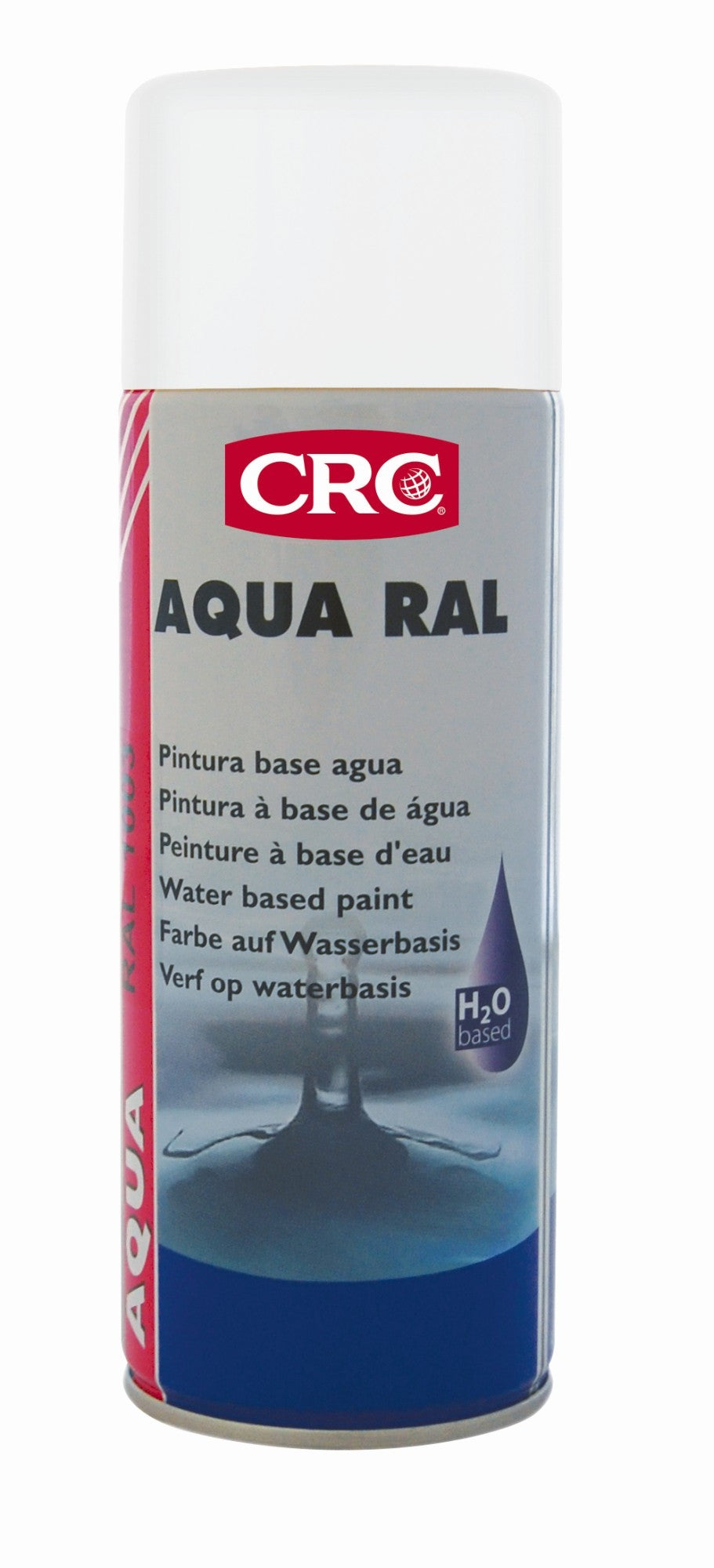 AQUA RAL - Pintura acrílica base agua, respetuosa con el medio ambiente - AQUA RAL 9016 BLANCO 400 ML