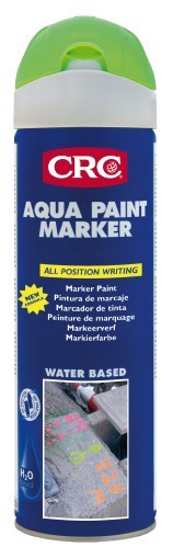 AQUA PAINT MARKER - Pintura de marcaje temporal respetuoso con el medio ambiente - AQUA PAINT MARKER FLUO VERDE 500 ML