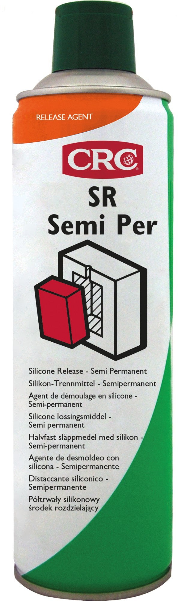 NSR SEMI PER: Desmoldeante para gomas y elastómeros. Moldeo rotacional. Semi-permanente - SR SEMI PER 500 ML