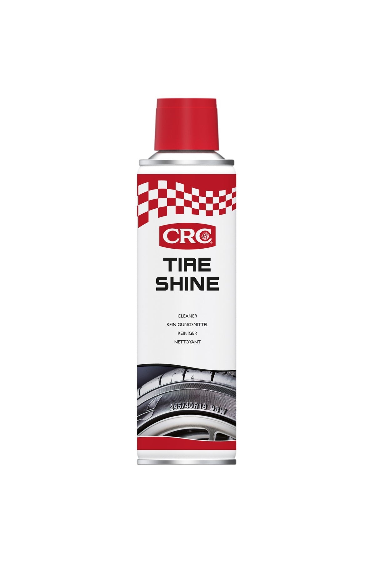 TIRE SHINE: Limpiador y abrillantador de neumáticos en espuma - TIRE SHINE 250 ML