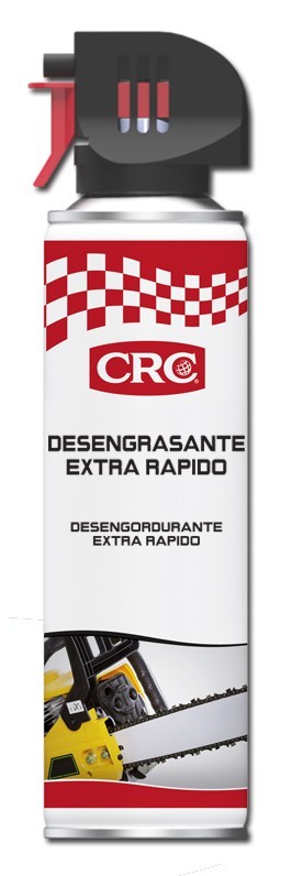 DESENGRASANTE EXTRA RÁPIDO: Desengrasante enérgico. Limpia y desengrasa piezas metálicas y herramientas. No deja residuo.500 ML